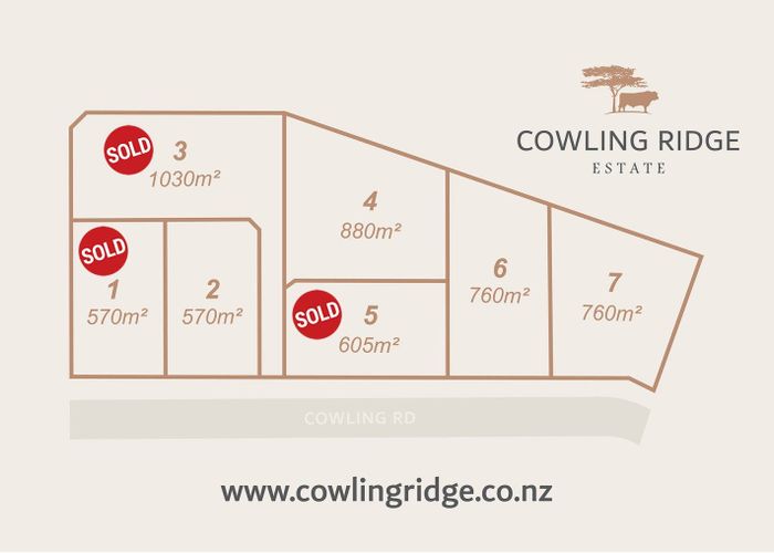  at Lots 1-7 Cowling Road, Hurdon, New Plymouth, Taranaki