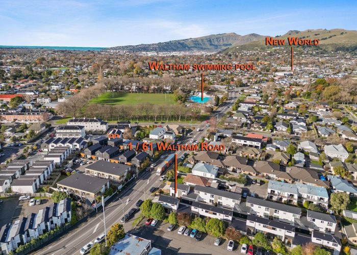  at 1/61 Waltham Road, Sydenham, Christchurch City, Canterbury