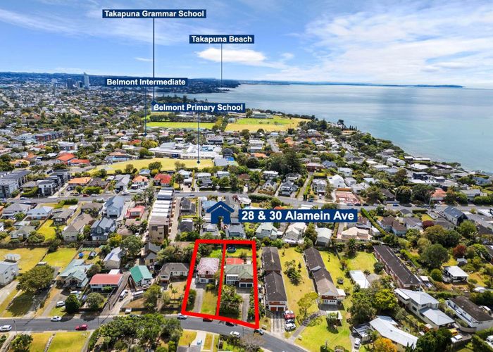  at 28 & 30 Alamein Avenue, Belmont, North Shore City, Auckland