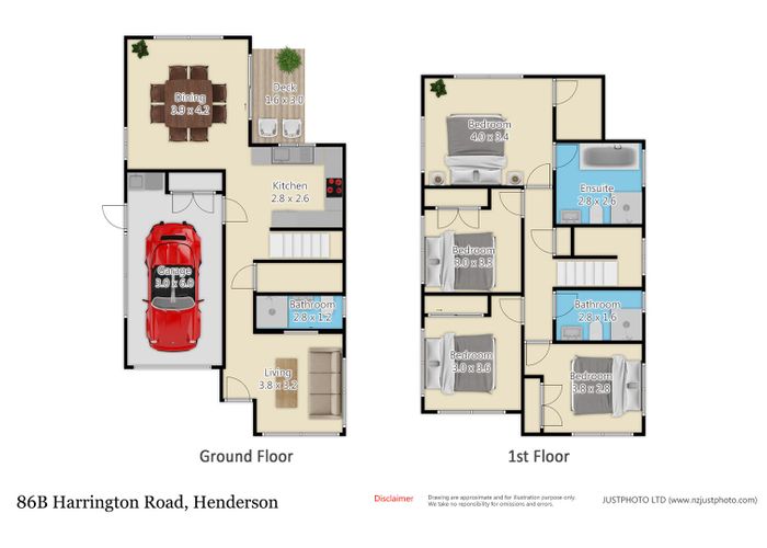  at 86B Harrington Road, Henderson, Waitakere City, Auckland