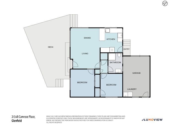  at 2/14B Camrose Place, Glenfield, Auckland