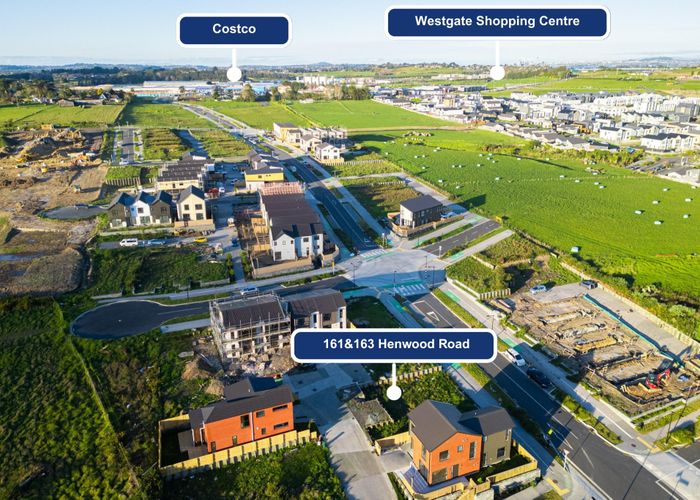  at 161 & 163 Henwood Road, Westgate, Waitakere City, Auckland