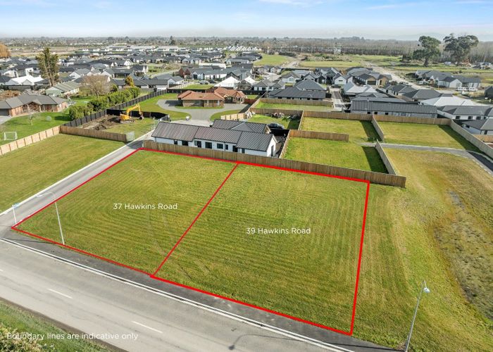  at 37 and 39 Hawkins Road, Marshland, Christchurch City, Canterbury
