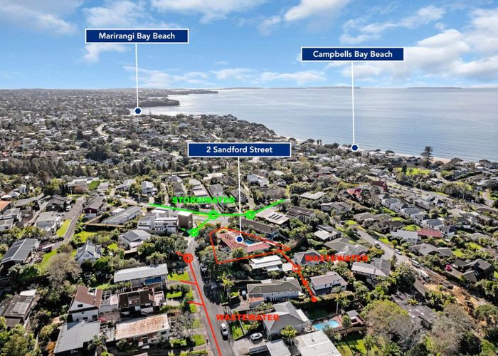 at 2 Sandford street, Campbells Bay, North Shore City, Auckland