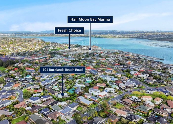  at 191 Bucklands Beach Road, Bucklands Beach, Manukau City, Auckland