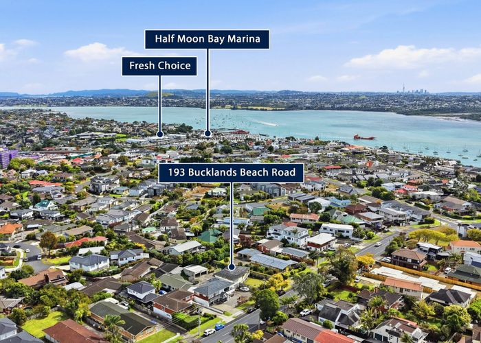  at 193 Bucklands Beach Road, Bucklands Beach, Manukau City, Auckland