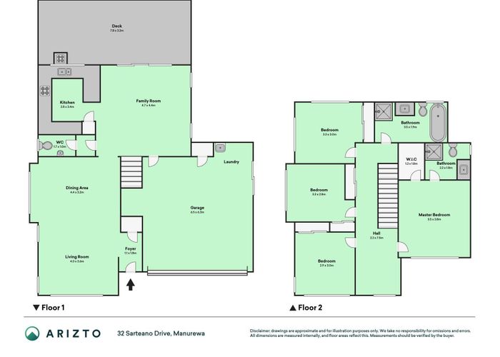  at 32 Sarteano Drive, Manurewa, Manukau City, Auckland