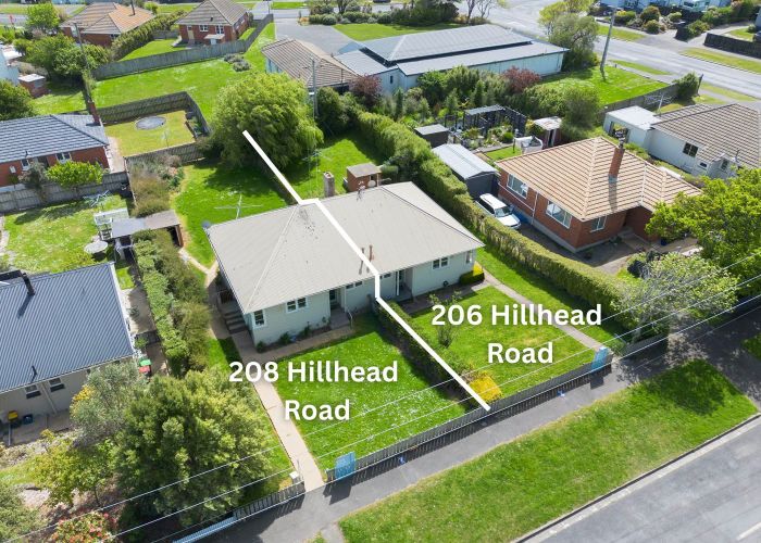  at 206 - 208 Hillhead Road, Corstorphine, Dunedin, Otago