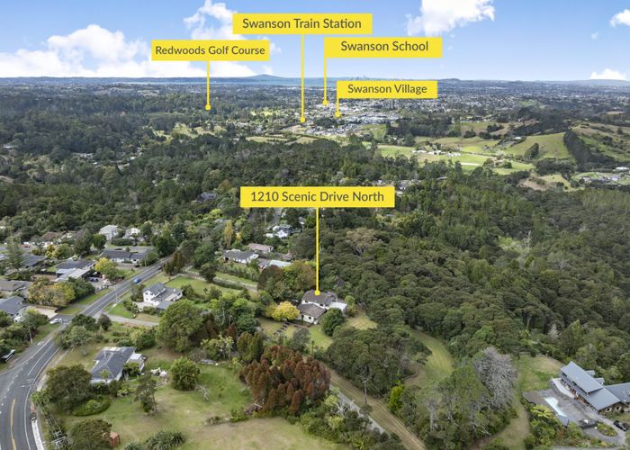  at 1210 Scenic Drive North, Swanson, Waitakere City, Auckland