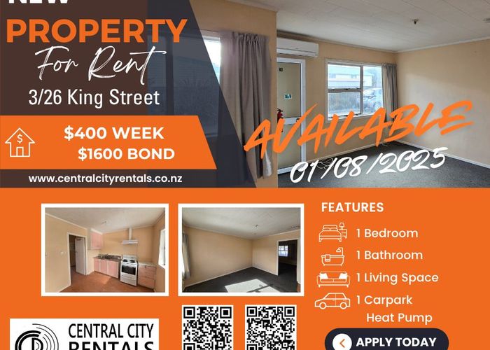  at 3/26 King Street, Victoria, Rotorua, Bay Of Plenty