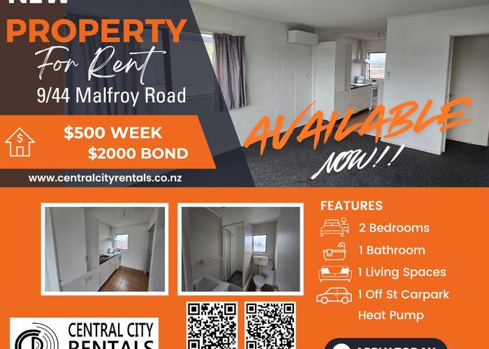  at 9/44 Malfroy Road, Victoria, Rotorua, Bay Of Plenty