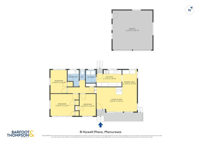  at 8  Hywell Place, Manurewa, Manukau City, Auckland