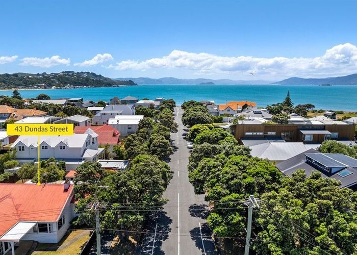  at 43 Dundas Street, Seatoun, Wellington