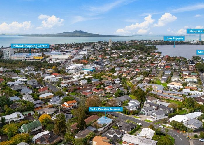  at 1/45 Wolsley Avenue, Milford, North Shore City, Auckland