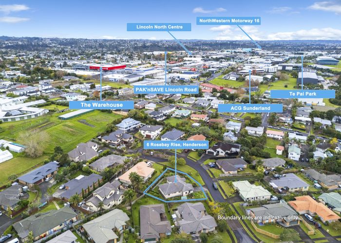  at 6 Rosebay Rise, Henderson, Waitakere City, Auckland