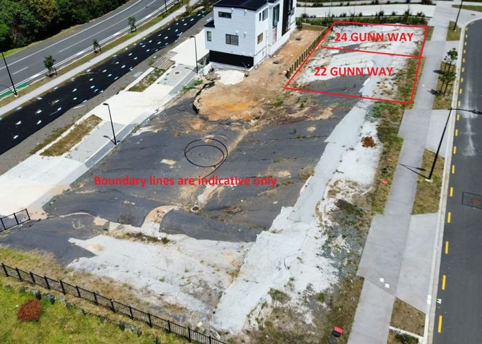  at 22 & 24 Gunn Way, Hobsonville, Waitakere City, Auckland