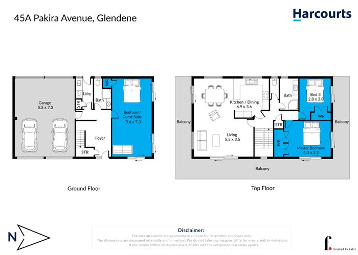  at 1/45 Pakira Avenue, Glendene, Waitakere City, Auckland