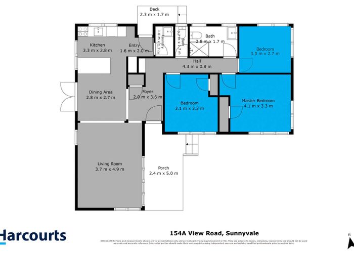  at 154A View Road, Sunnyvale, Waitakere City, Auckland