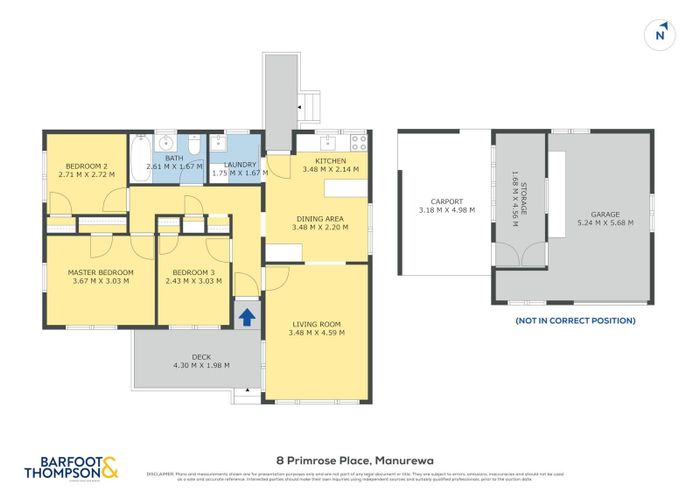  at 8 Primrose Place, Manurewa, Manukau City, Auckland
