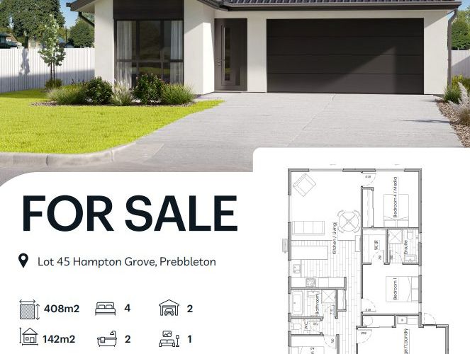  at 45 Hampton Grove, Prebbleton, Prebbleton, Selwyn, Canterbury