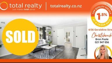  at 4/36 Geraldine Street, Edgeware, Christchurch