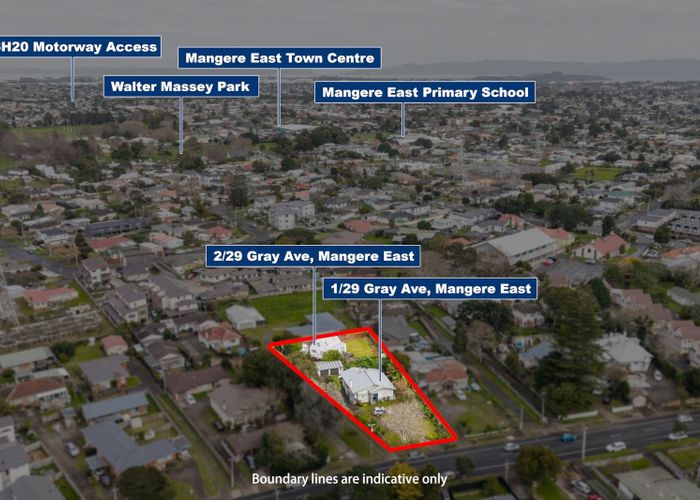  at 1/29 & 2/29 Gray Avenue, Mangere East, Manukau City, Auckland