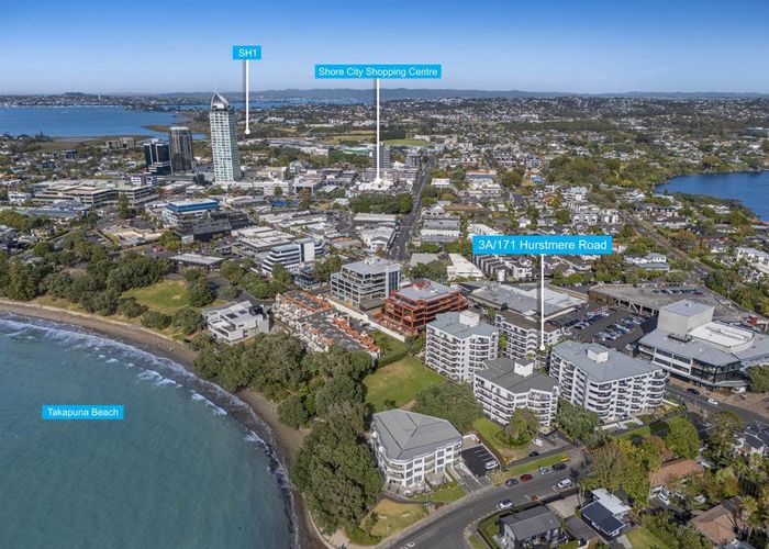  at 3A/171 Hurstmere Road, Takapuna, North Shore City, Auckland