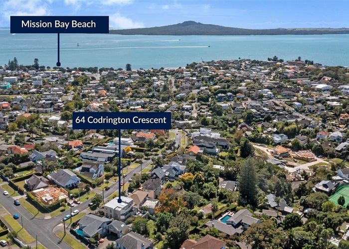  at 64 Codrington Crescent, Mission Bay, Auckland City, Auckland