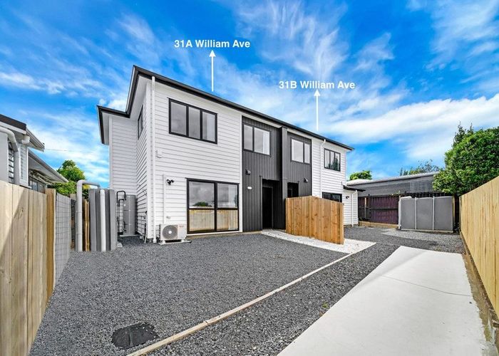  at 31A William Avenue, Manurewa, Manukau City, Auckland