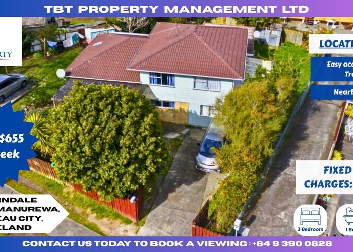  at 27 Burndale Terrace, Manurewa, Manukau City, Auckland