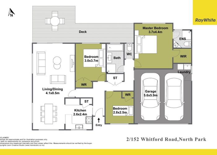  at 2/152 Whitford Road, Somerville, Manukau City, Auckland
