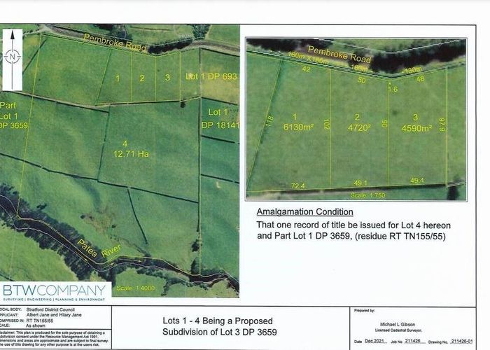  at Lot 1 Pembroke Road, Stratford, Stratford, Taranaki