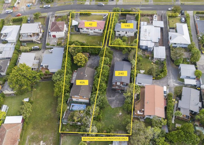 at 40/1 , 40/2, 40A & 42 Savoy Road, Glen Eden, Waitakere City, Auckland