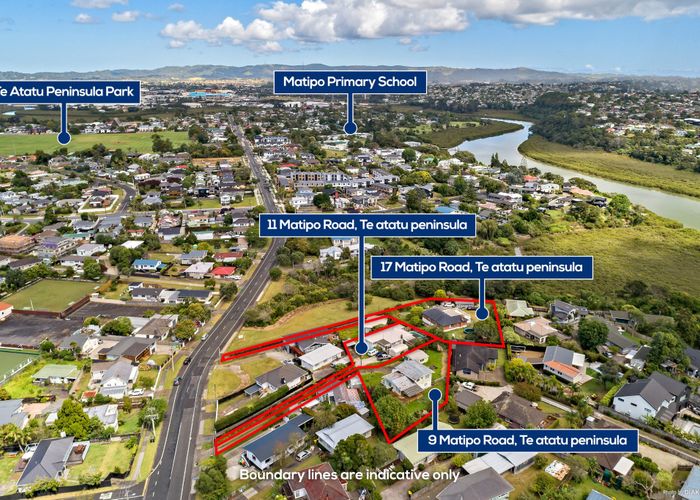  at 9,11,17 Matipo Road, Te Atatu Peninsula, Waitakere City, Auckland