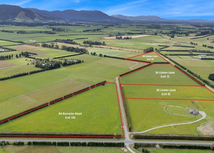  at 84 Barracks Road and 28, 34, 64 Linton Lane, Oxford, Waimakariri, Canterbury