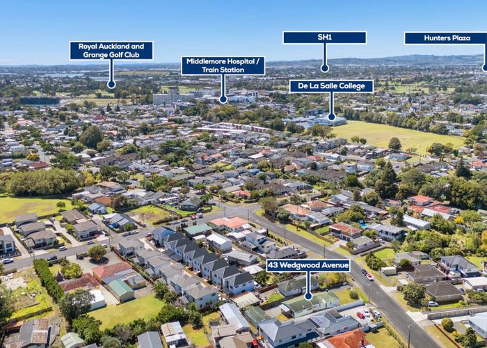  at 43 Wedgwood Avenue, Mangere East, Manukau City, Auckland