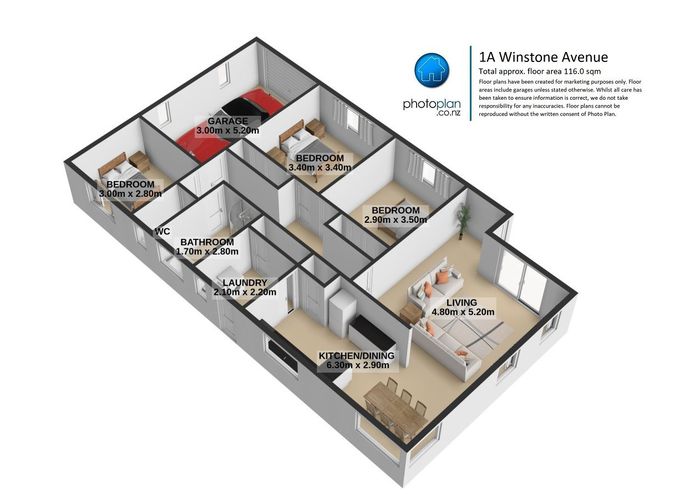  at 1A Winstone Avenue, Chartwell, Hamilton, Waikato
