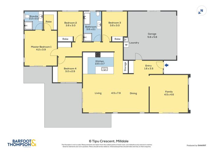  at 6 Tipu Crescent, Milldale, Rodney, Auckland