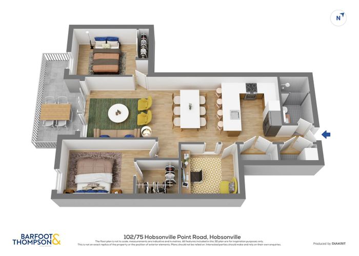  at 102/75 Hobsonville Point Road, Hobsonville, Auckland