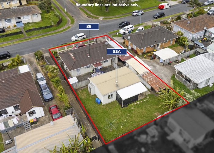  at 22 & 22A Chelburn Crescent, Mangere East, Manukau City, Auckland