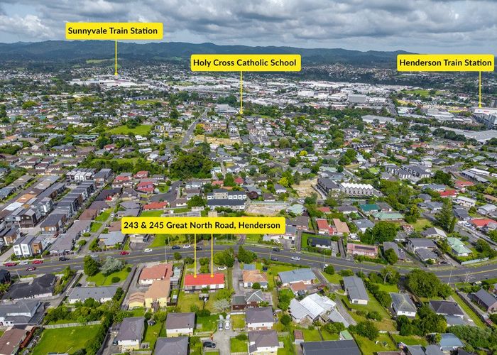  at 243 & 245 Great North Road, Henderson, Waitakere City, Auckland