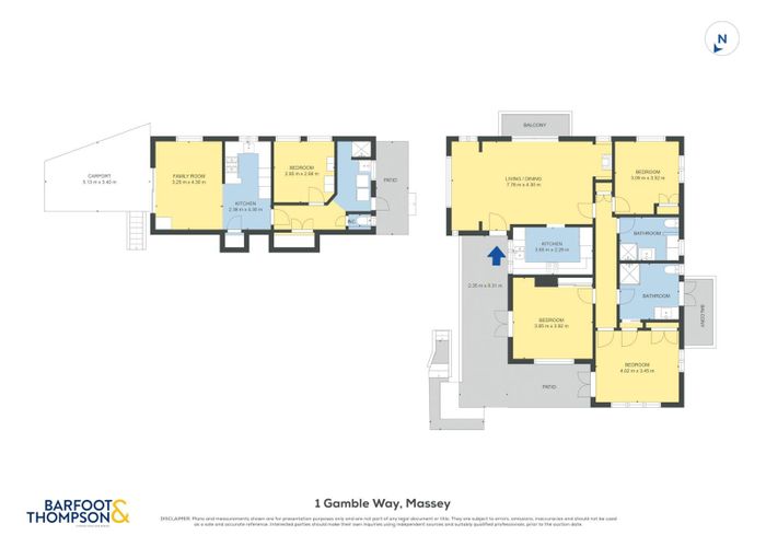  at 1 Gamble Way, Massey, Waitakere City, Auckland