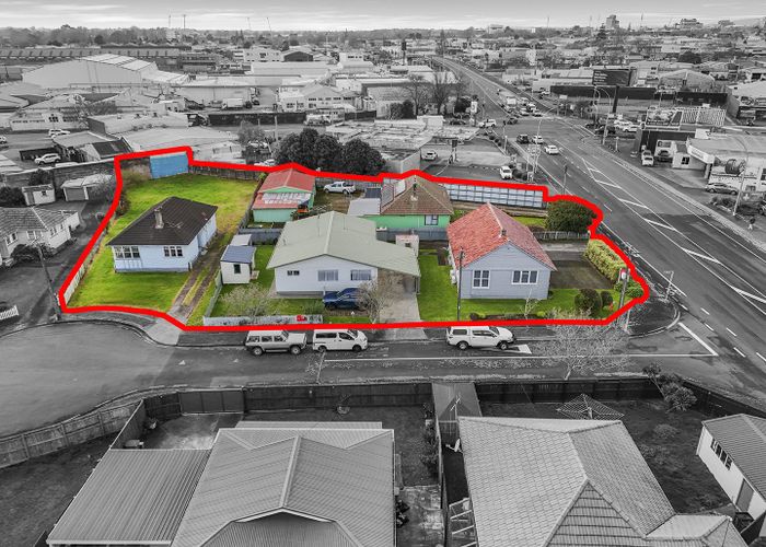  at 2 & 4 Takahe Street & 54 Massey Street, Frankton, Hamilton, Waikato