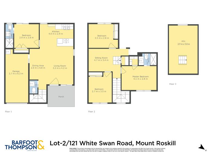  at 1/121 White Swan Road, Mount Roskill, Auckland City, Auckland