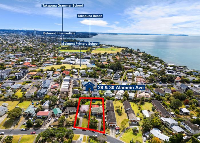  at 28 & 30 Alamein Avenue, Belmont, North Shore City, Auckland