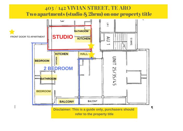  at 403/142 Vivian Street, Te Aro, Wellington