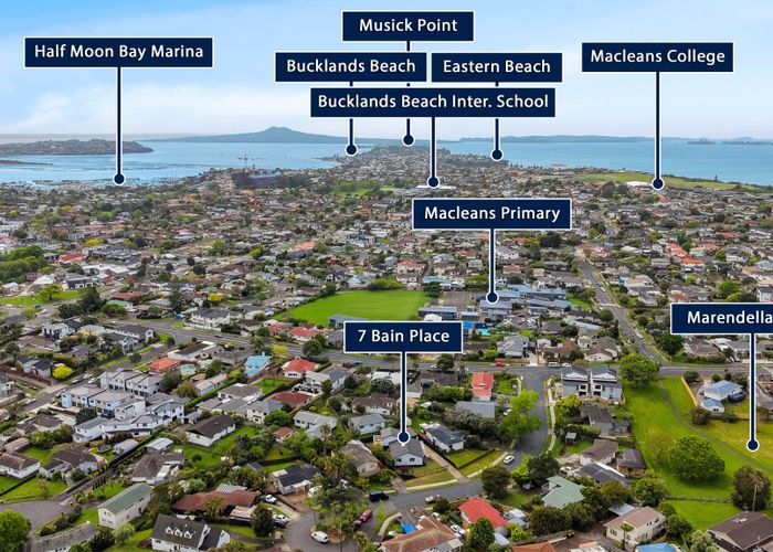  at 7 Bain Place, Bucklands Beach, Manukau City, Auckland