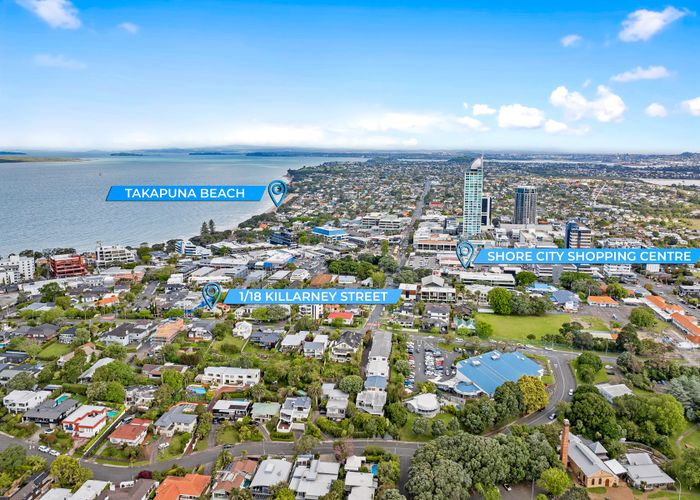 For sale 1/18 Killarney Street, Takapuna, North Shore City, Auckland