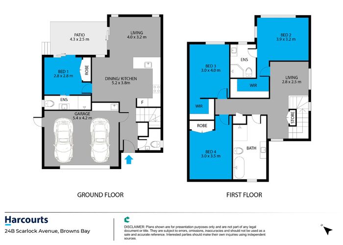  at 24B Scarlock Avenue, Browns Bay, North Shore City, Auckland