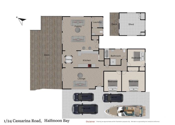  at 24 Casuarina Road, Half Moon Bay, Manukau City, Auckland